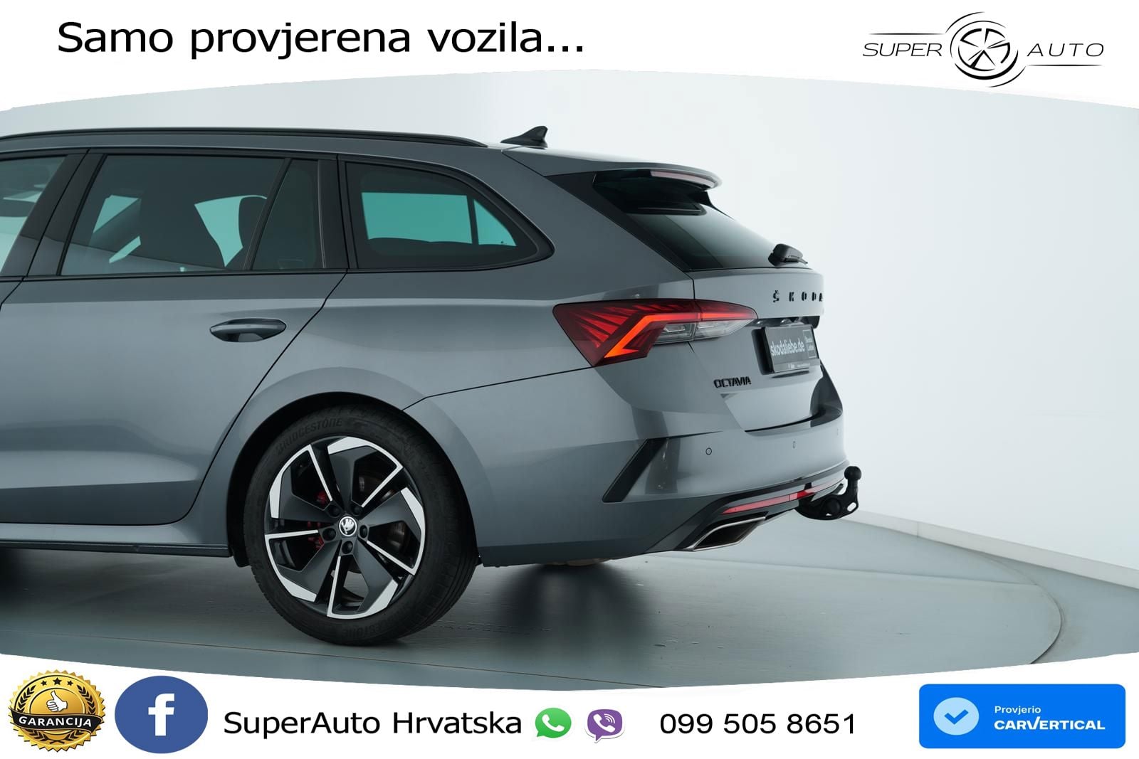 Škoda Octavia Combi RS 2.0 TDI (200 KS) DSG MATRIX+GR SJED+KAM