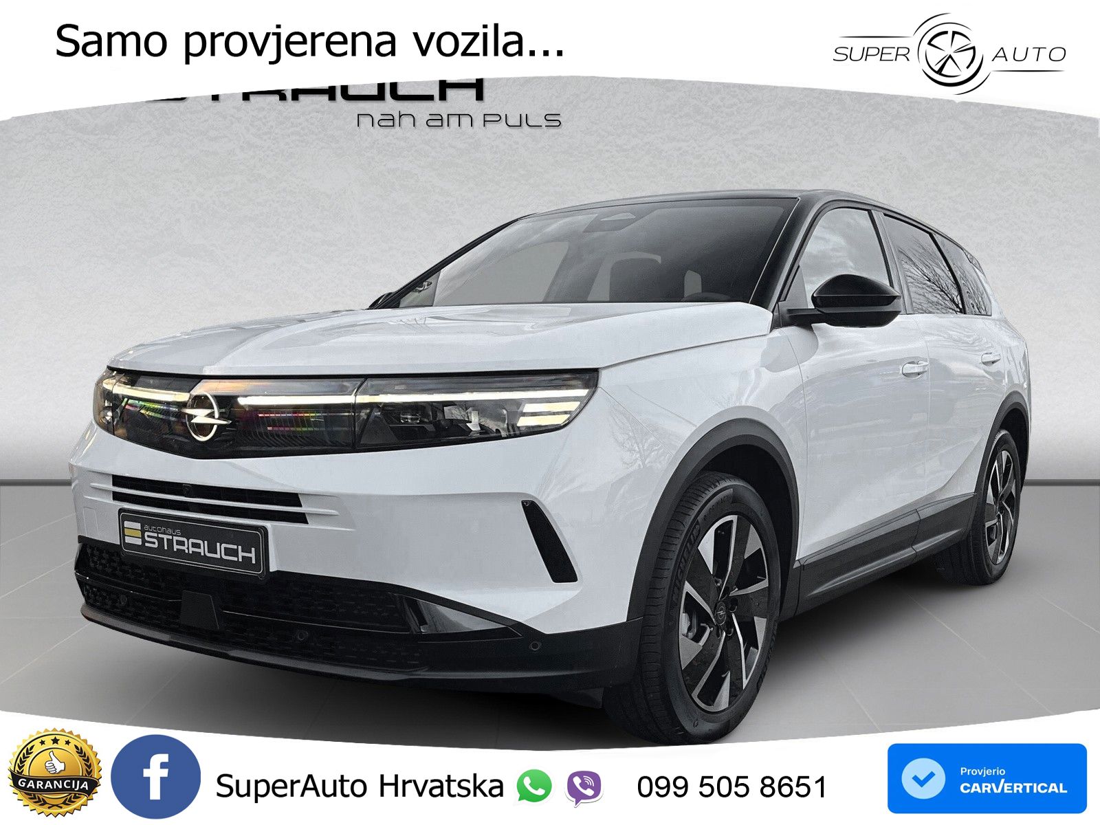 Opel Grandland 1.2 Turbo (145 KS) Hybrid eDCT GS LED+GR SJED+ACC