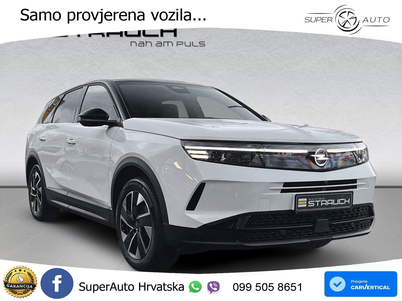 Opel Grandland 1.2 Turbo (145 KS) Hybrid eDCT GS LED+GR SJED+ACC