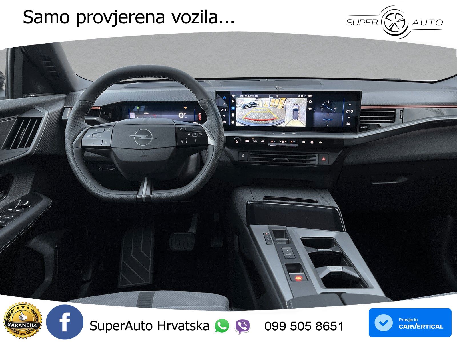 Opel Grandland 1.2 Turbo (145 KS) Hybrid eDCT GS LED+GR SJED+ACC