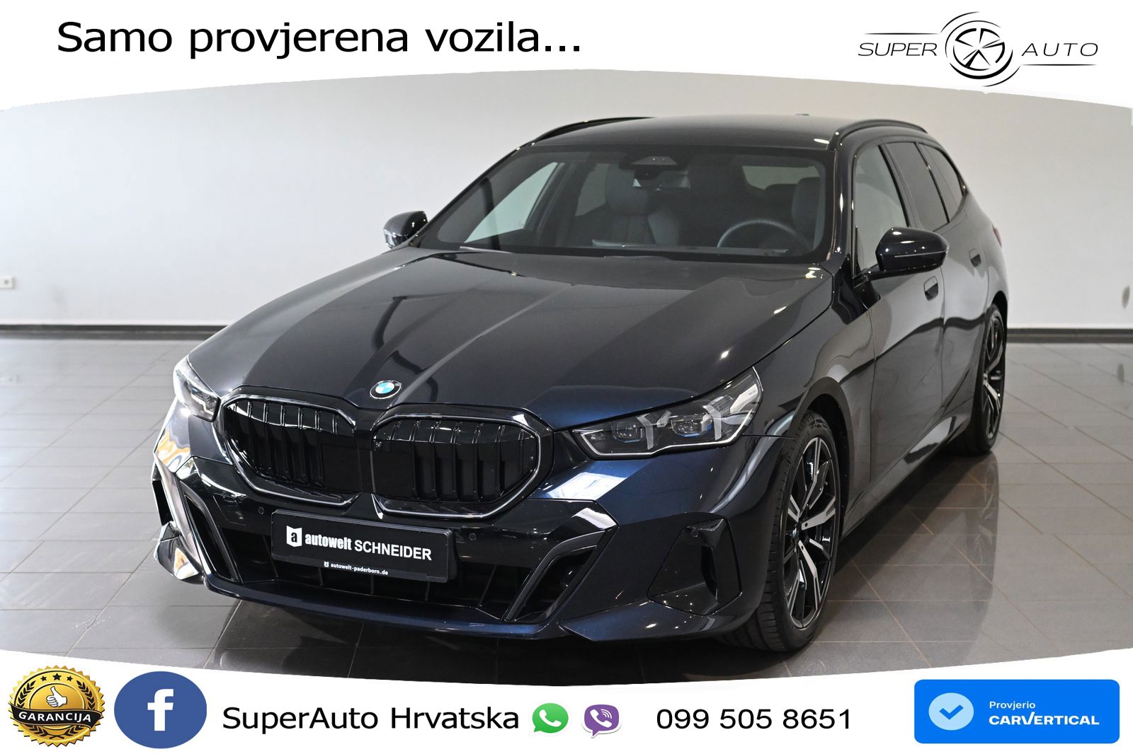 BMW 520d Touring (197 KS) Steptronic M Sport LED+GR SJED+ACC
