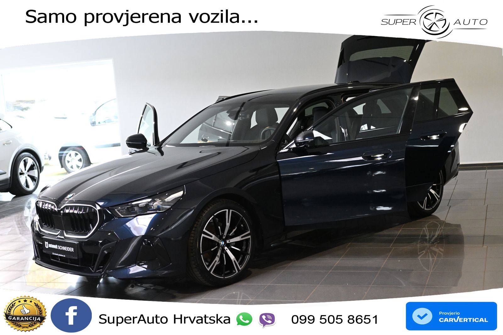 BMW 520d Touring (197 KS) Steptronic M Sport LED+GR SJED+ACC