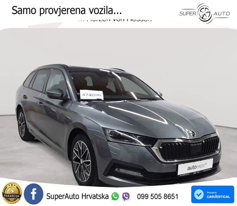 Škoda Octavia Combi 2.0 TDI (150 KS) DSG