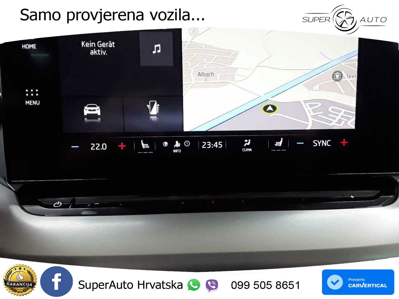 Škoda Octavia Combi 2.0 TDI (150 KS) DSG