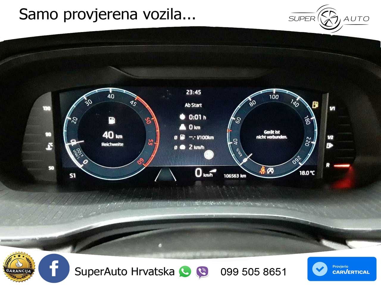 Škoda Octavia Combi 2.0 TDI (150 KS) DSG