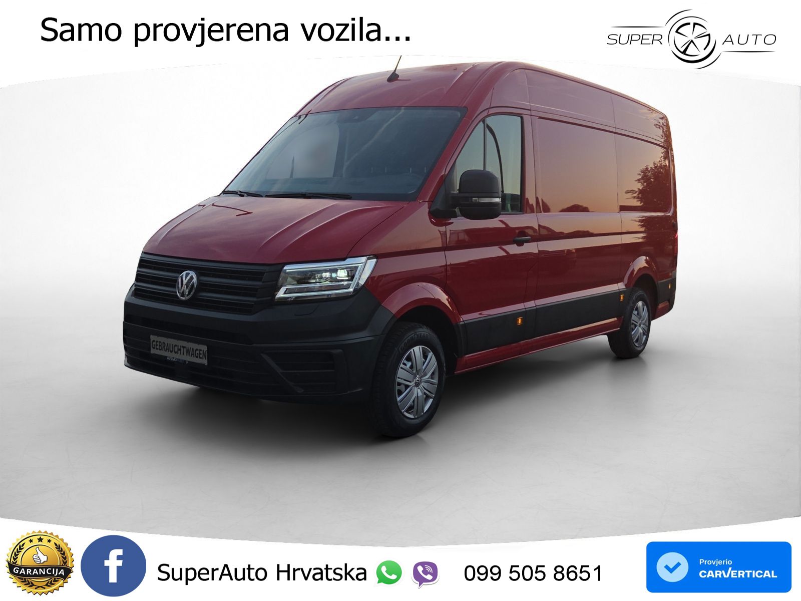 Volkswagen Crafter 35 2.0 TDI L2H2 FWD DSG *Navi*Kamera*LED 177 KS