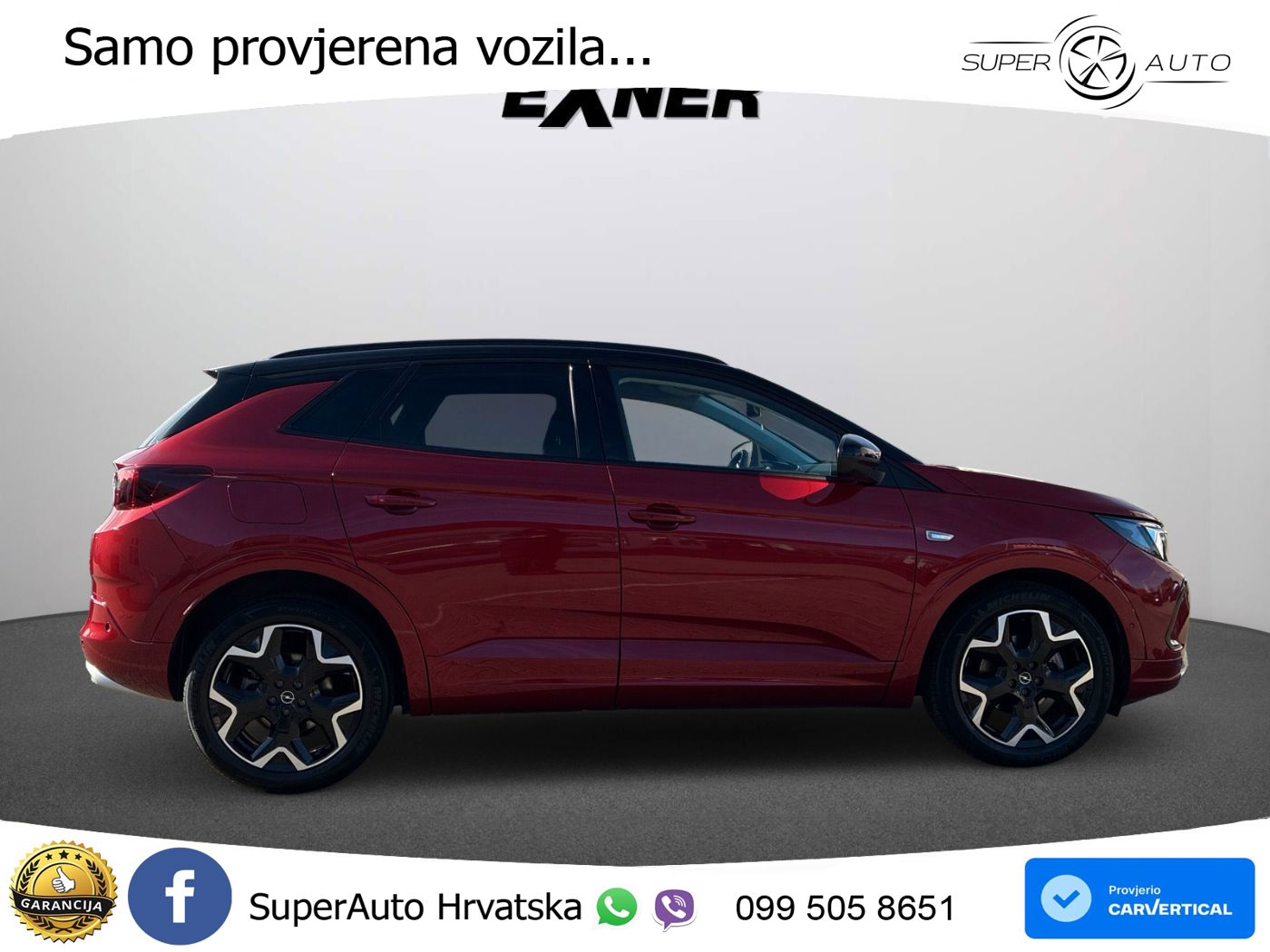 Opel Grandland 1.2 Turbo (136 KS)  e-DCT Ultimate LED+GR SJED+ACC