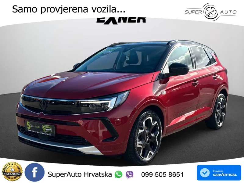 Opel Grandland 1.2 Turbo (136 KS) e-DCT Ultimate LED+GR SJED+ACC