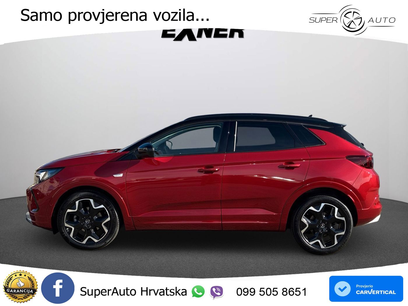 Opel Grandland 1.2 Turbo (136 KS)  e-DCT Ultimate LED+GR SJED+ACC