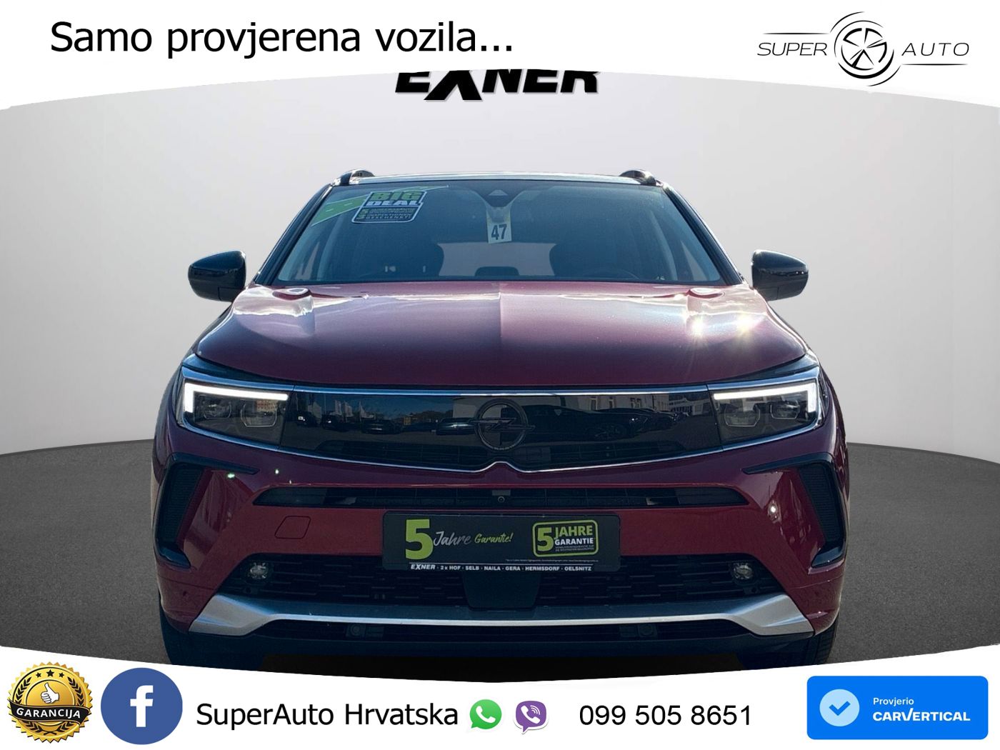Opel Grandland 1.2 Turbo (136 KS)  e-DCT Ultimate LED+GR SJED+ACC