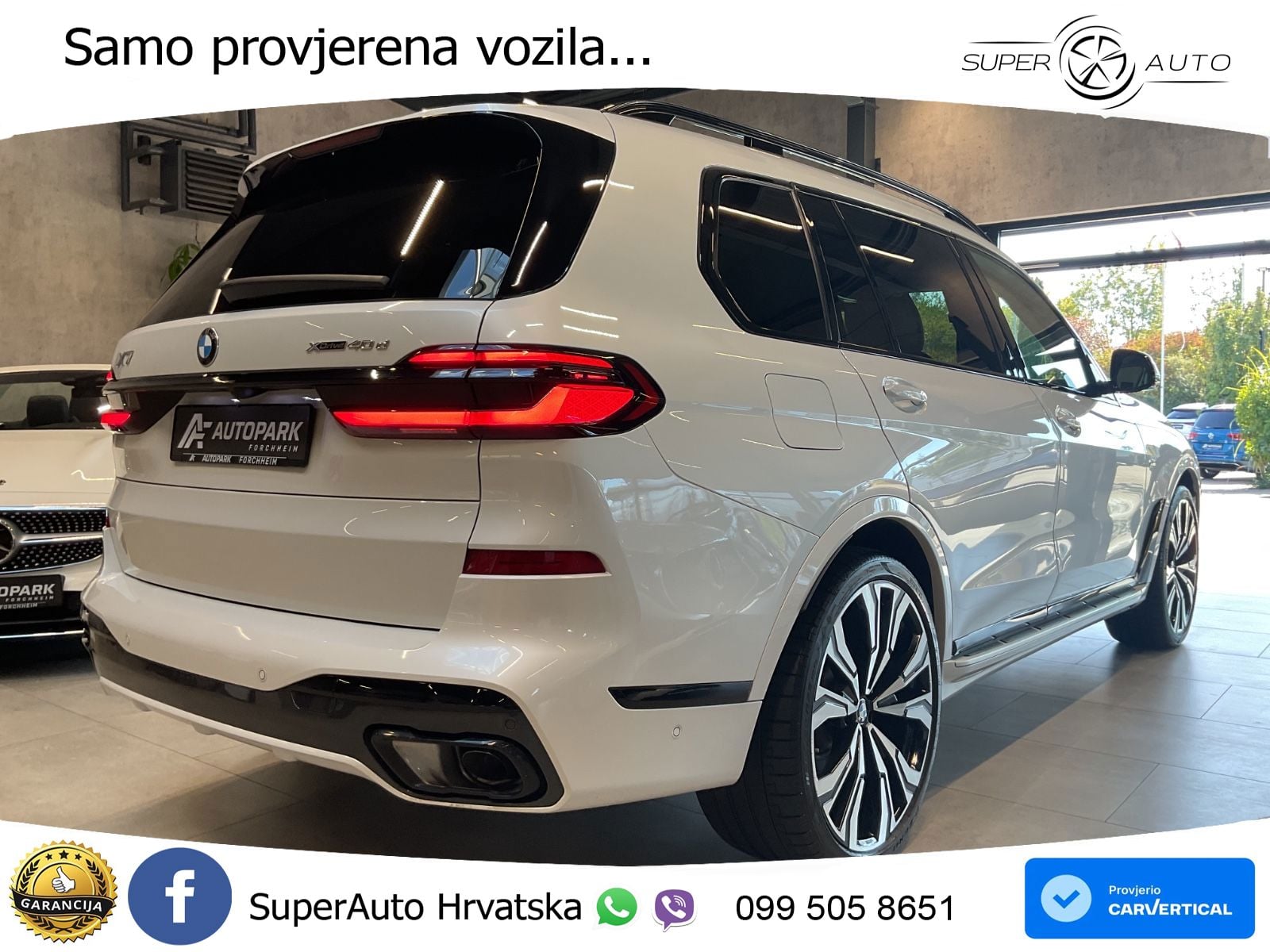 BMW X7 40d (352 KS) xDrive Steptronic M Sport LED+GR SJED+ACC