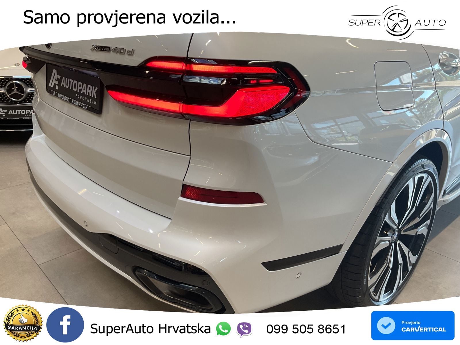 BMW X7 40d (352 KS) xDrive Steptronic M Sport LED+GR SJED+ACC