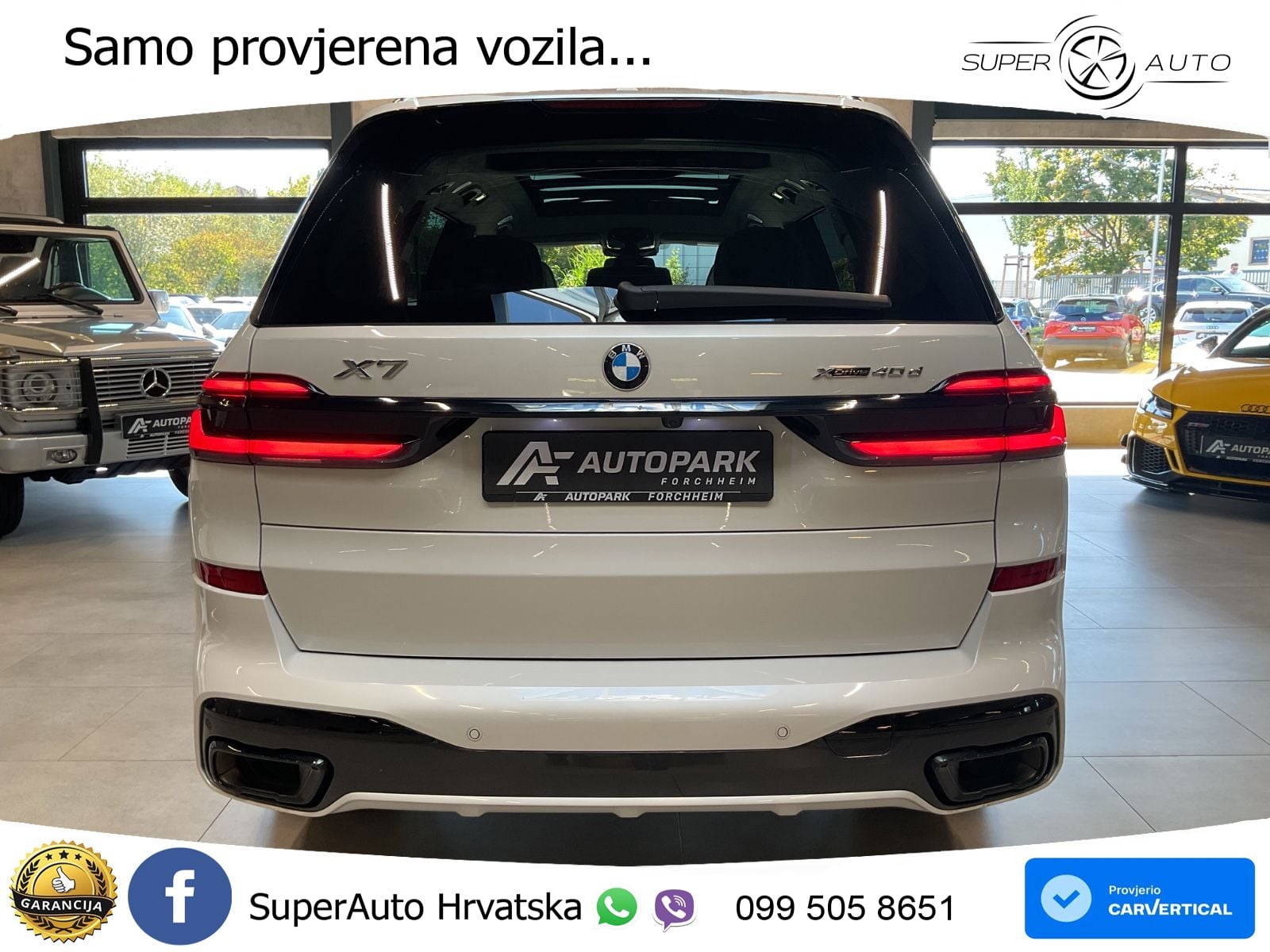 BMW X7 40d (352 KS) xDrive Steptronic M Sport LED+GR SJED+ACC