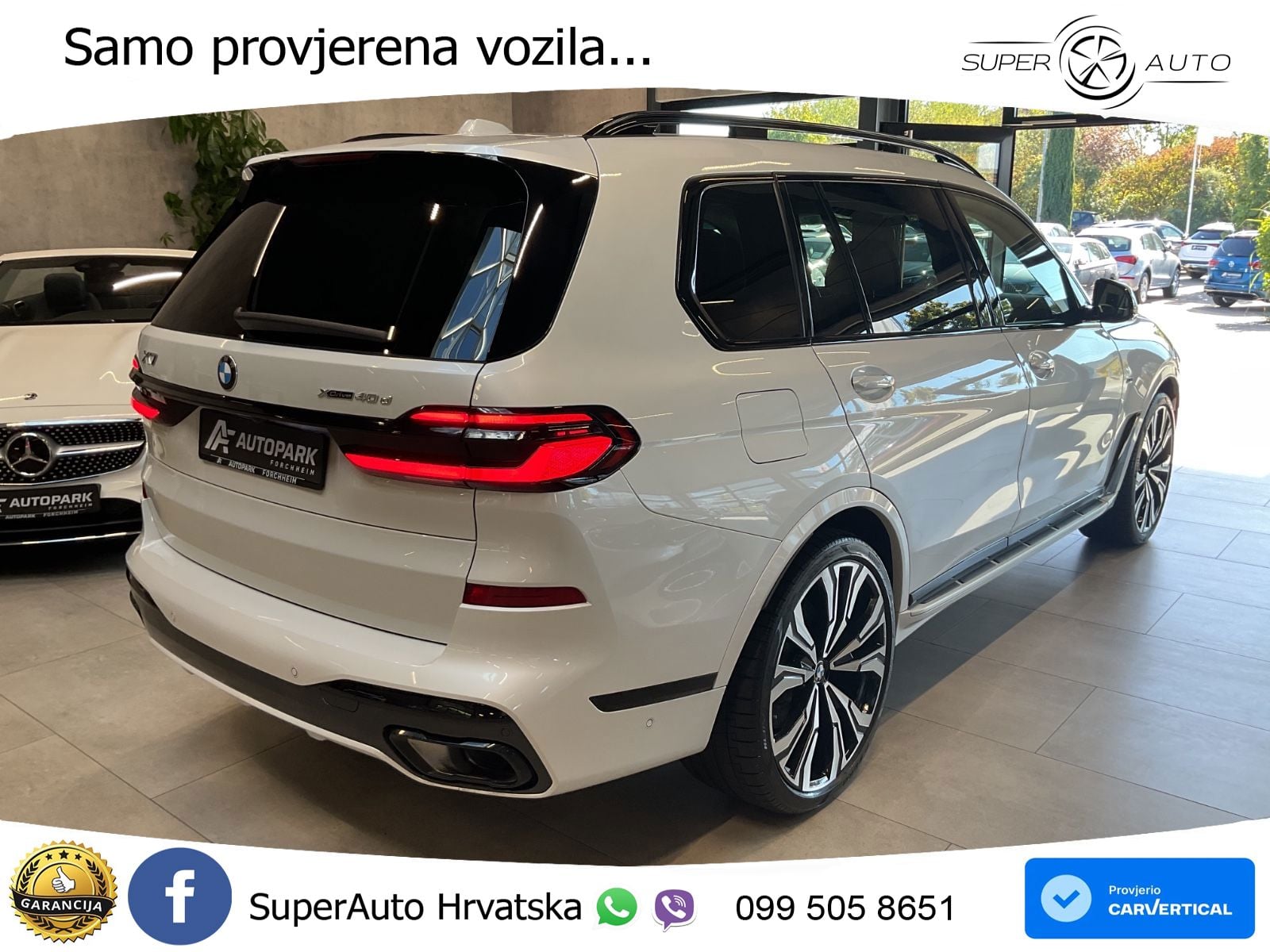 BMW X7 40d (352 KS) xDrive Steptronic M Sport LED+GR SJED+ACC