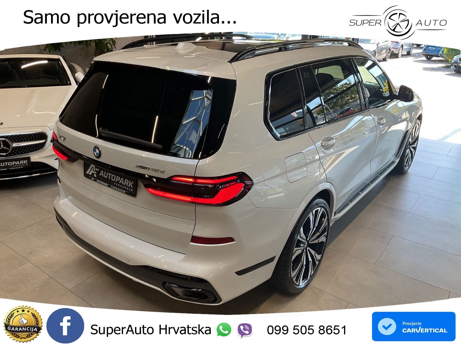 BMW X7 40d (352 KS) xDrive Steptronic M Sport LED+GR SJED+ACC