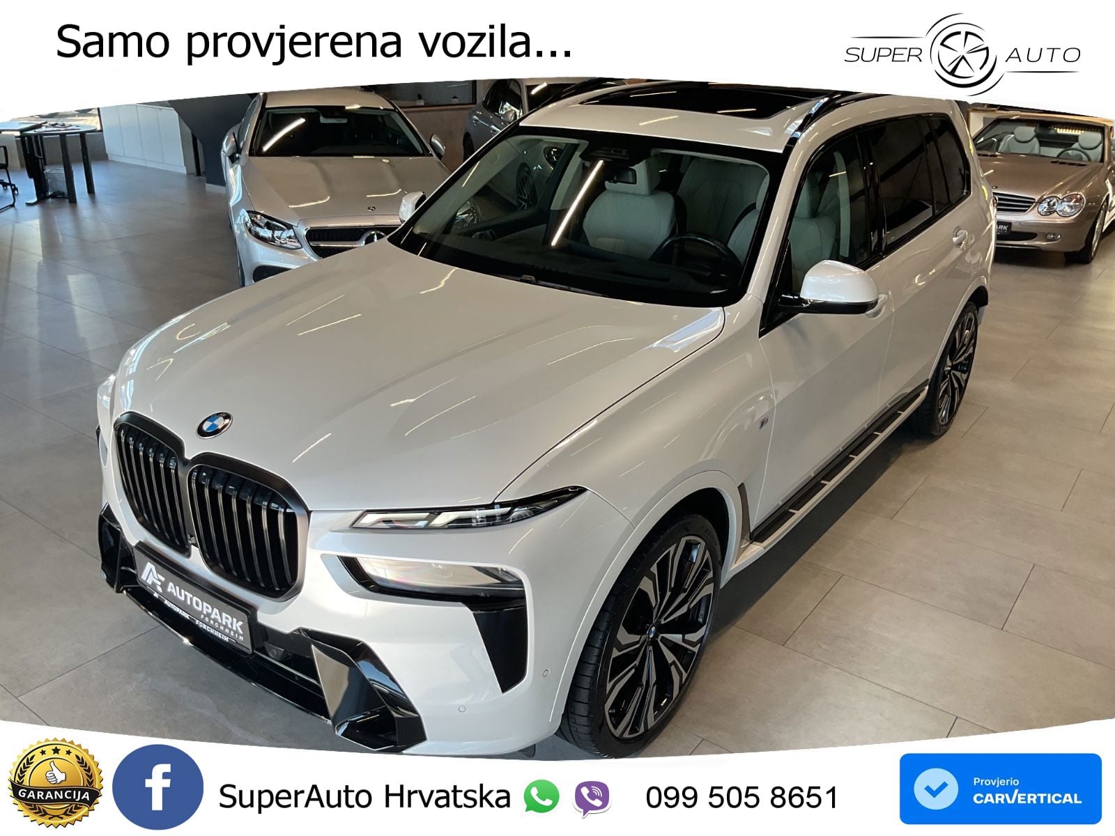 BMW X7 40d (352 KS) xDrive Steptronic M Sport LED+GR SJED+ACC