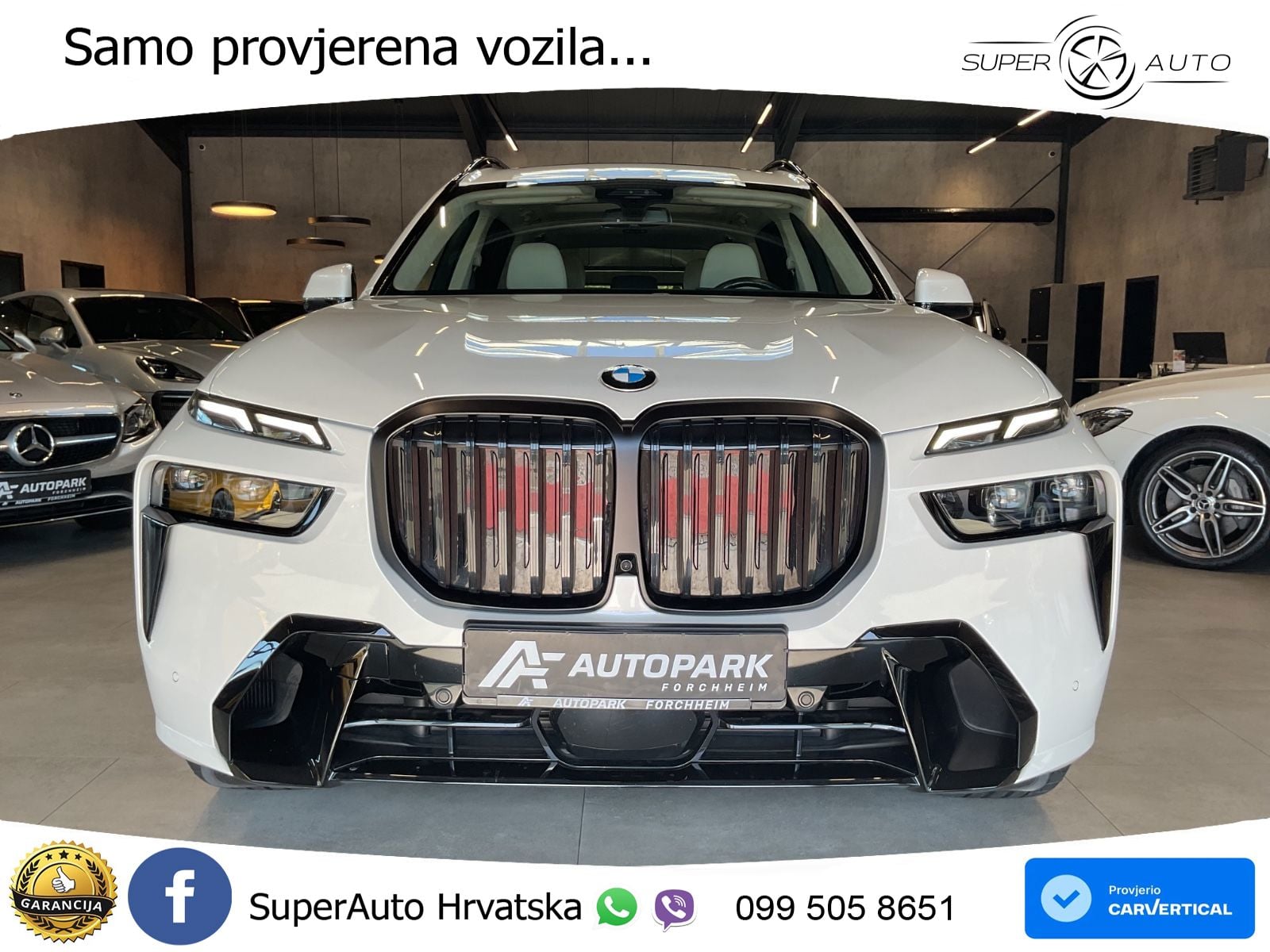 BMW X7 40d (352 KS) xDrive Steptronic M Sport LED+GR SJED+ACC