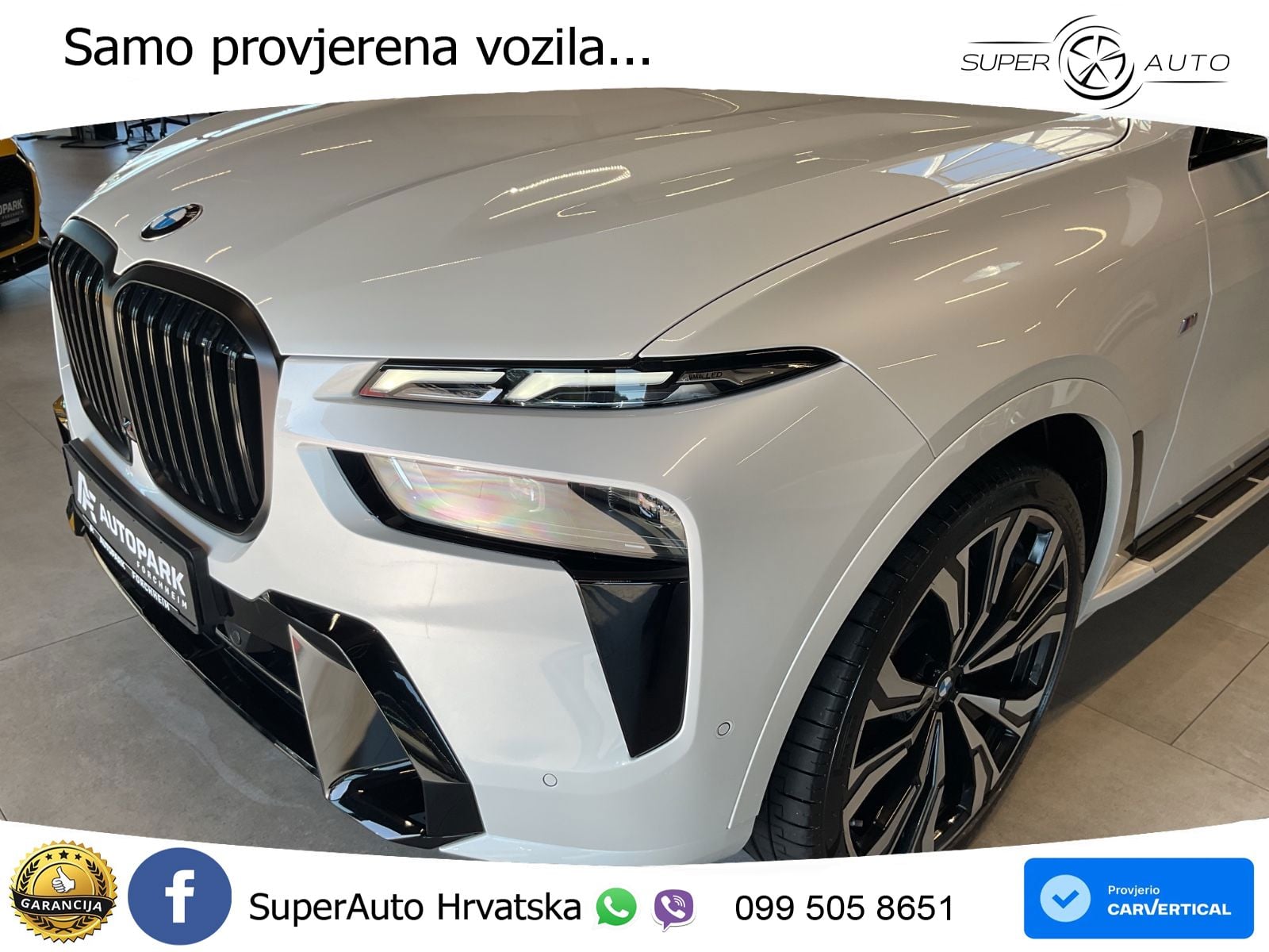 BMW X7 40d (352 KS) xDrive Steptronic M Sport LED+GR SJED+ACC
