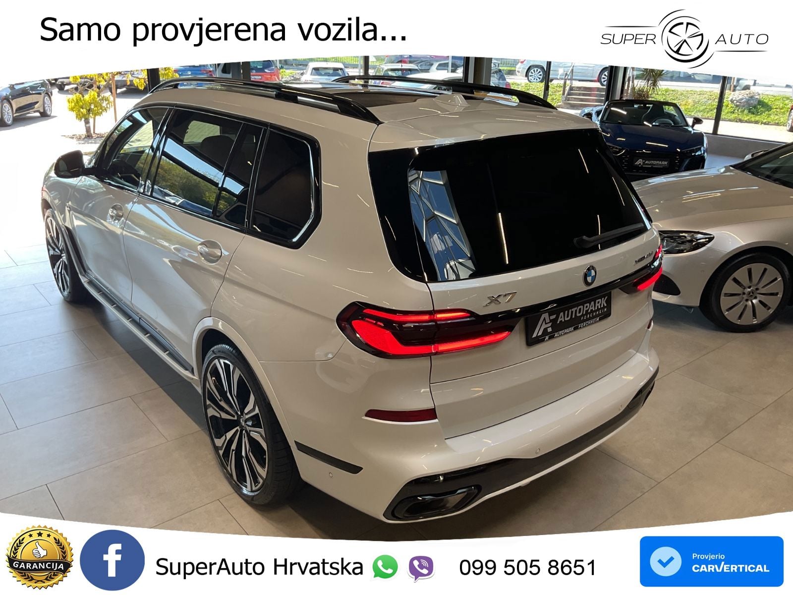 BMW X7 40d (352 KS) xDrive Steptronic M Sport LED+GR SJED+ACC