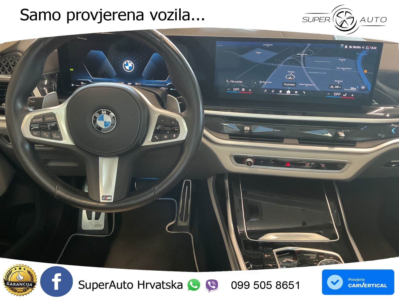 BMW X7 40d (352 KS) xDrive Steptronic M Sport LED+GR SJED+ACC