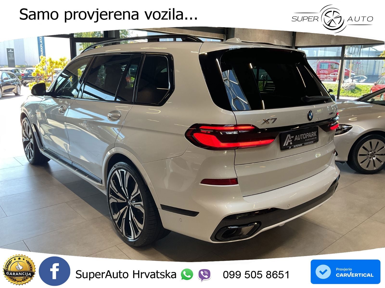 BMW X7 40d (352 KS) xDrive Steptronic M Sport LED+GR SJED+ACC