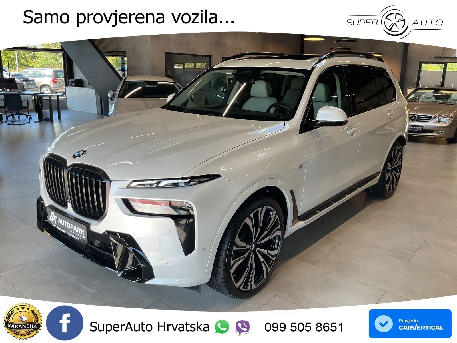 BMW X7 40d (352 KS) xDrive Steptronic M Sport LED+GR SJED+ACC