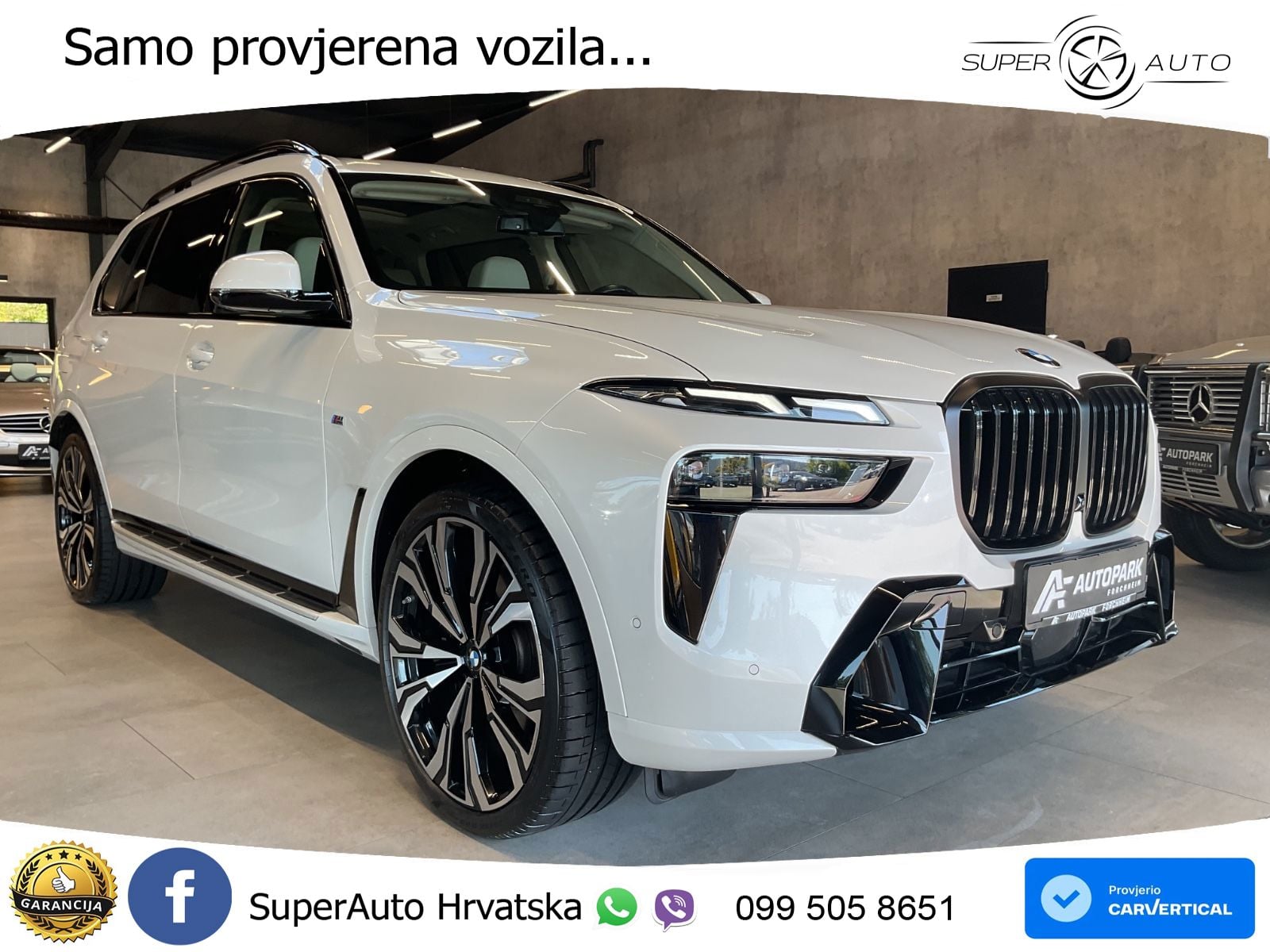 BMW X7 40d (352 KS) xDrive Steptronic M Sport LED+GR SJED+ACC