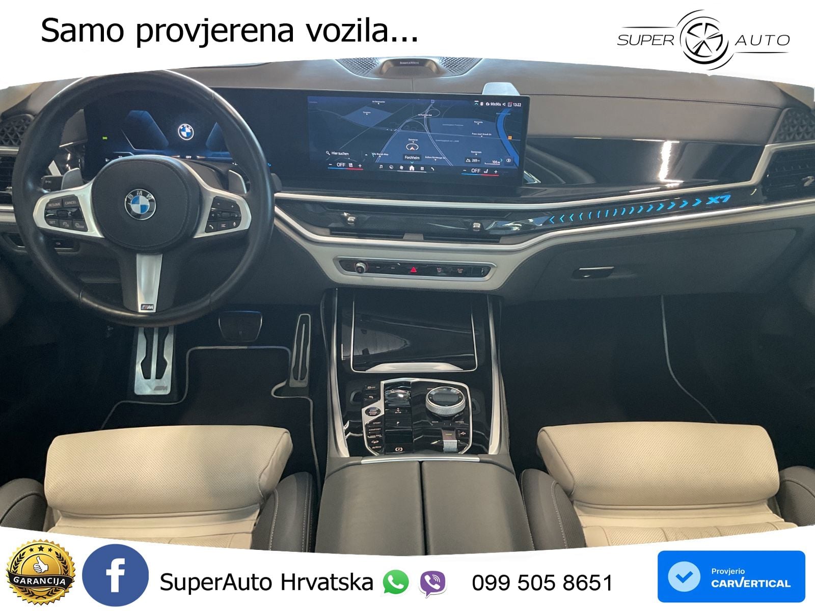 BMW X7 40d (352 KS) xDrive Steptronic M Sport LED+GR SJED+ACC
