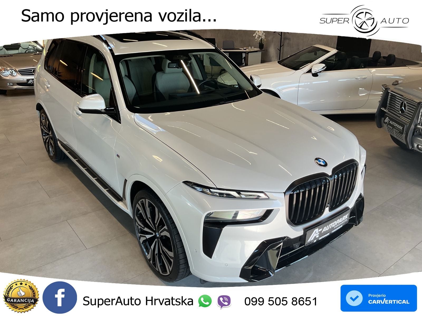 BMW X7 40d (352 KS) xDrive Steptronic M Sport LED+GR SJED+ACC