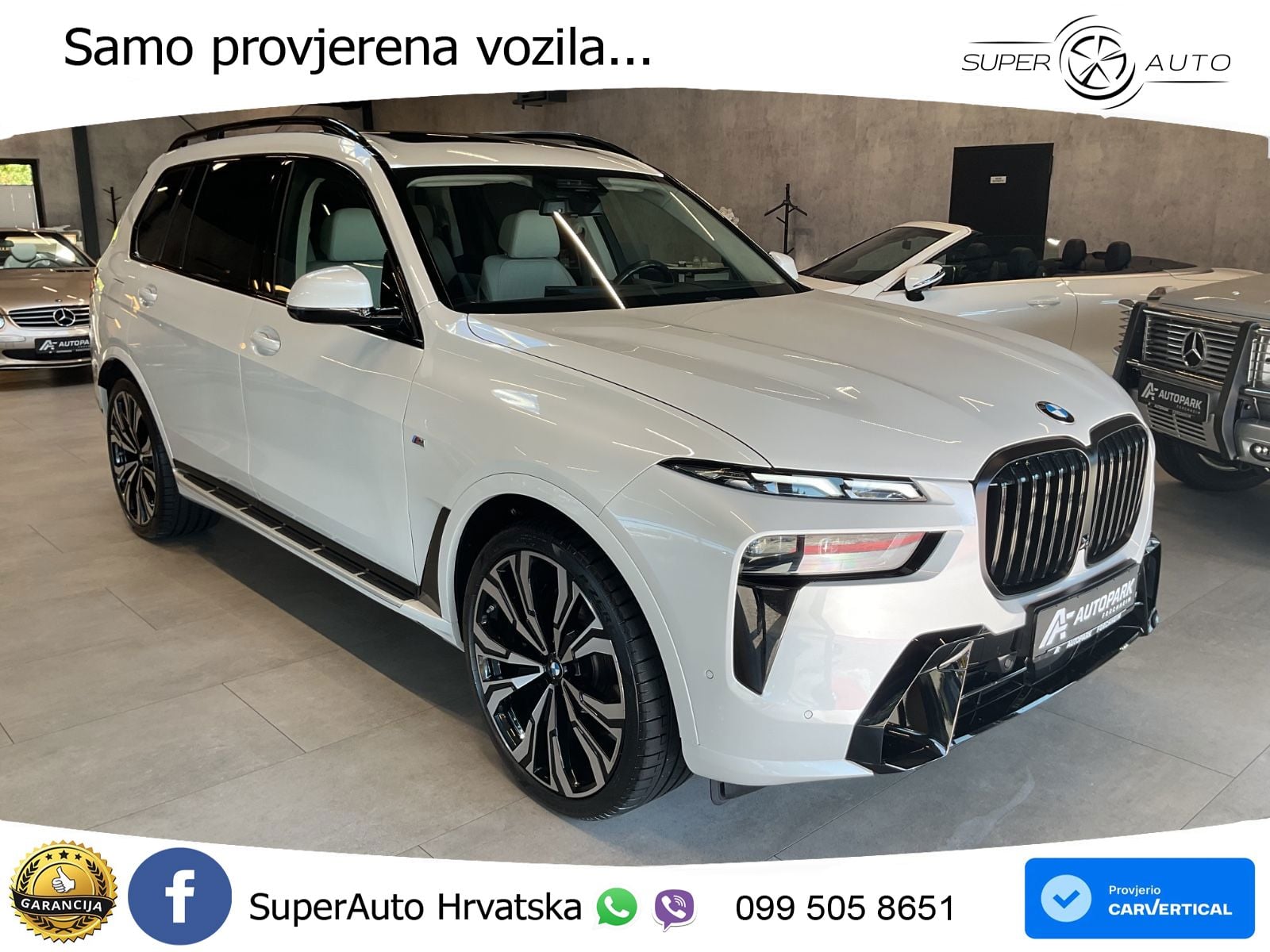 BMW X7 40d (352 KS) xDrive Steptronic M Sport LED+GR SJED+ACC