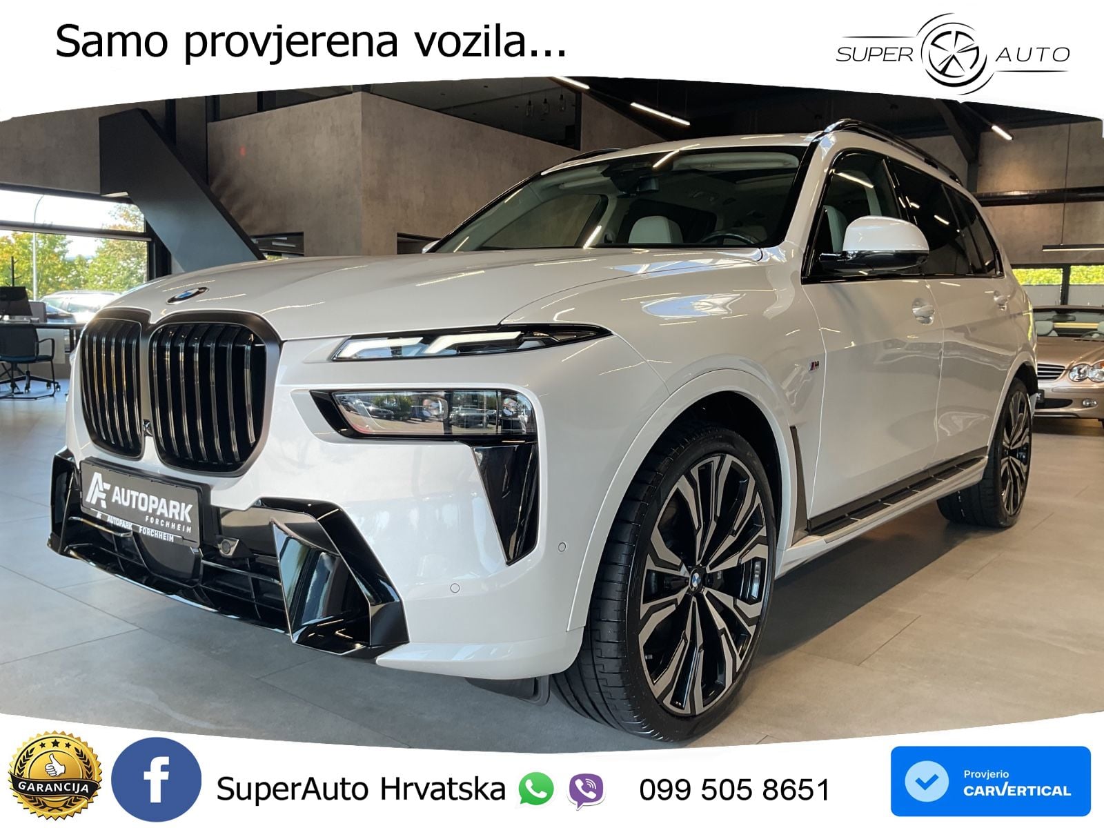 BMW X7 40d (352 KS) xDrive Steptronic M Sport LED+GR SJED+ACC