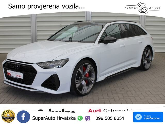 Audi RS6 Avant 4.0 TFSI V8 (600 KS) quattro Tiptronic ZRAČNI+ACC+GR SJED+KAM+PANO