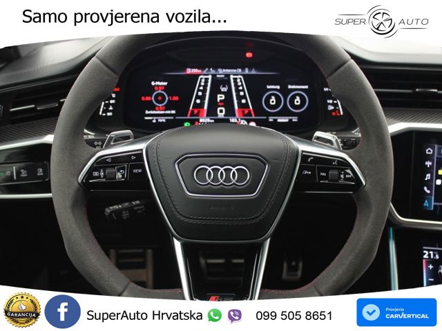 Audi RS6 Avant 4.0 TFSI V8 (600 KS) quattro Tiptronic ZRAČNI+ACC+GR SJED+KAM+PANO