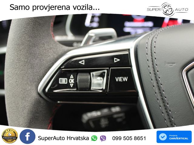 Audi RS6 Avant 4.0 TFSI V8 (600 KS) quattro Tiptronic ZRAČNI+ACC+GR SJED+KAM+PANO