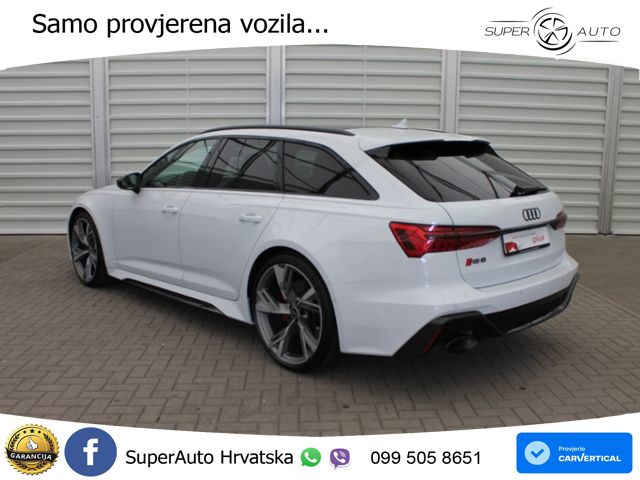 Audi RS6 Avant 4.0 TFSI V8 (600 KS) quattro Tiptronic ZRAČNI+ACC+GR SJED+KAM+PANO