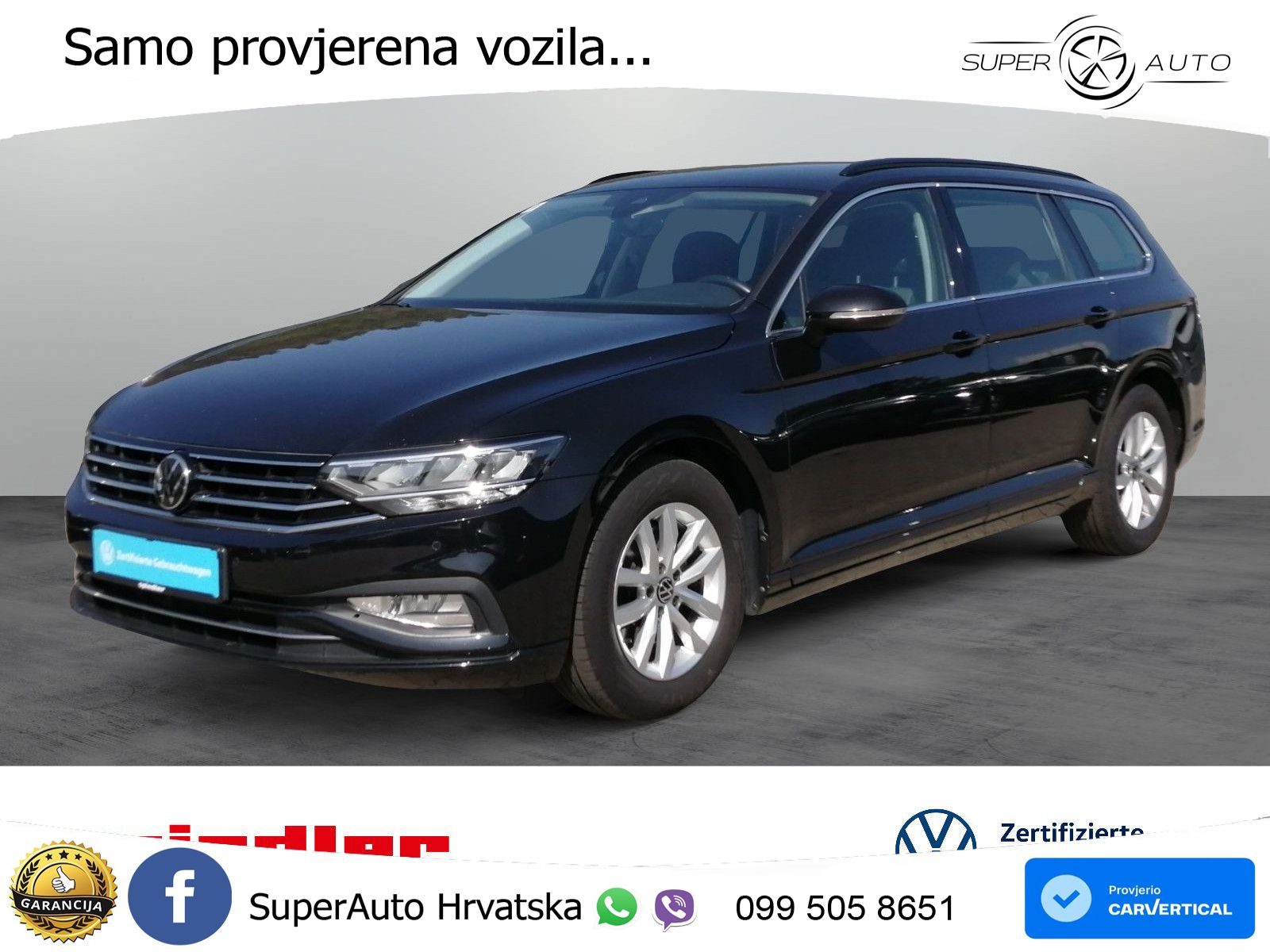 Volkswagen Passat Variant 2.0 TDI (150 KS) DSG Business LED+GR SJED+ACC