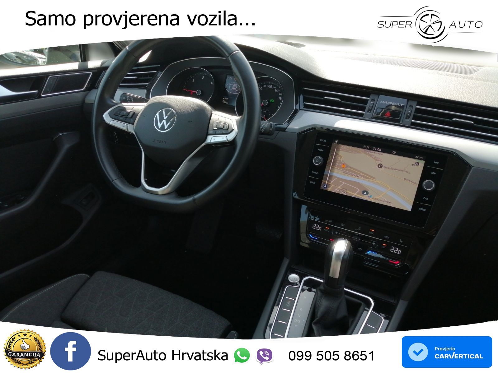 Volkswagen Passat Variant 2.0 TDI (150 KS) DSG Business LED+GR SJED+ACC