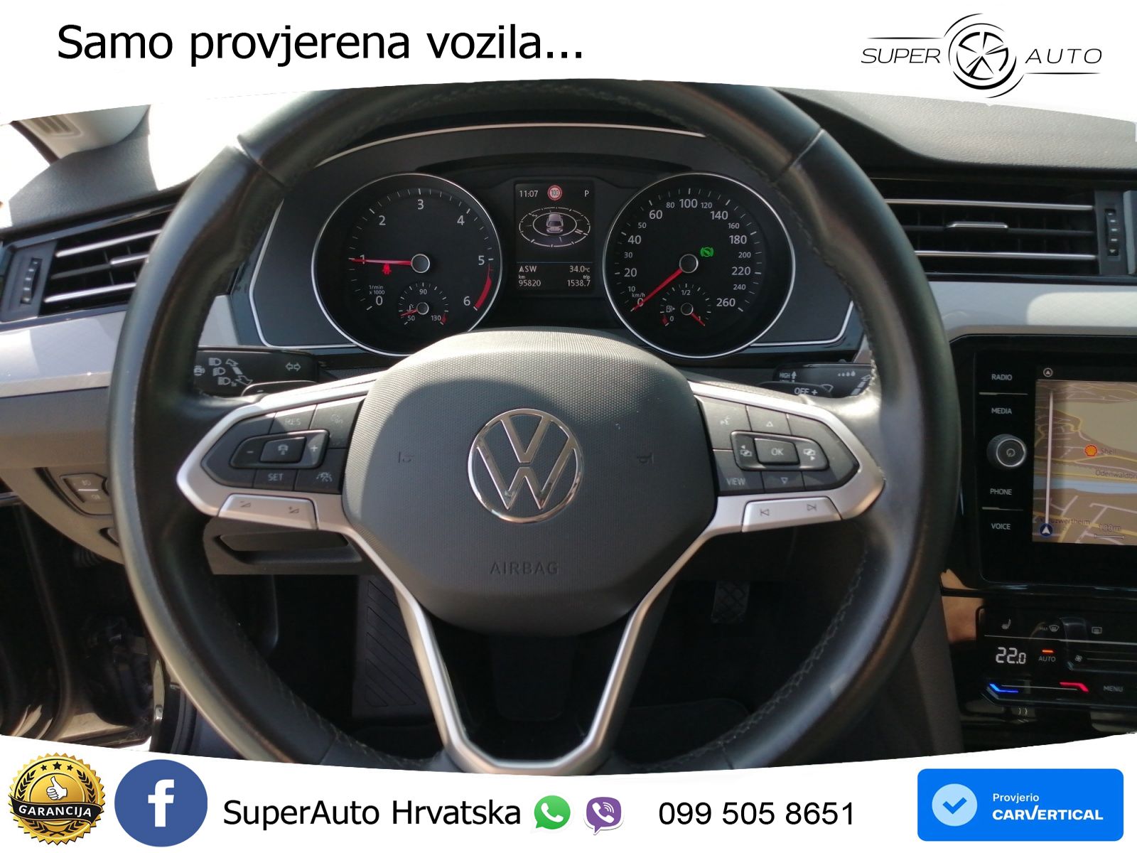 Volkswagen Passat Variant 2.0 TDI (150 KS) DSG Business LED+GR SJED+ACC