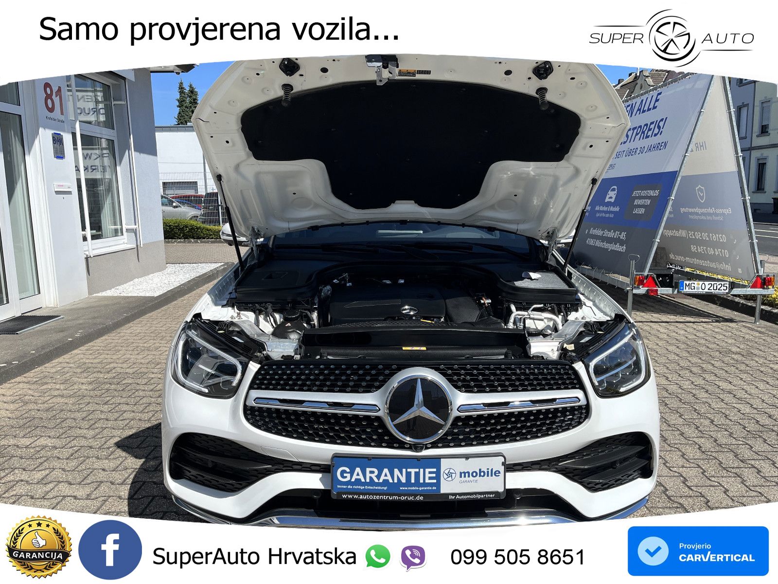 Mercedes GLC Coupe 200 (197 KS) 4MATIC G-TRONIC AMG LED+GR SJED+ACC