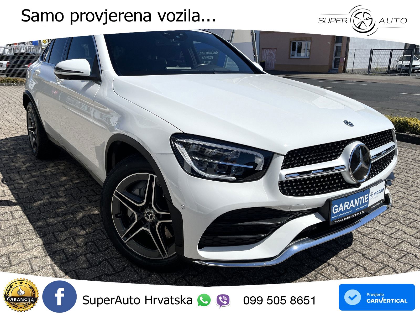 Mercedes GLC Coupe 200 (197 KS) 4MATIC G-TRONIC AMG LED+GR SJED+ACC