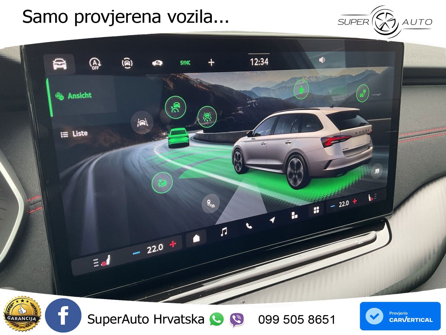 Škoda Octavia Combi RS 2.0 TSI (265 KS) DSG MATRIX+GR SJED+KAM