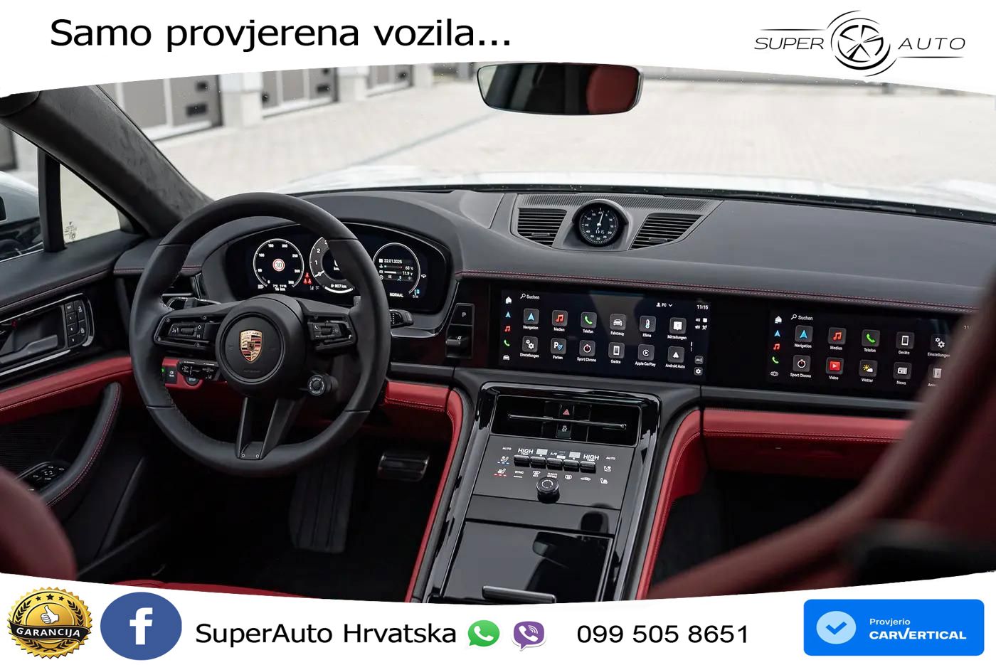 Porsche Panamera GTS 4.0 V8 (500 KS) PDK LED+GR SJED+ACC