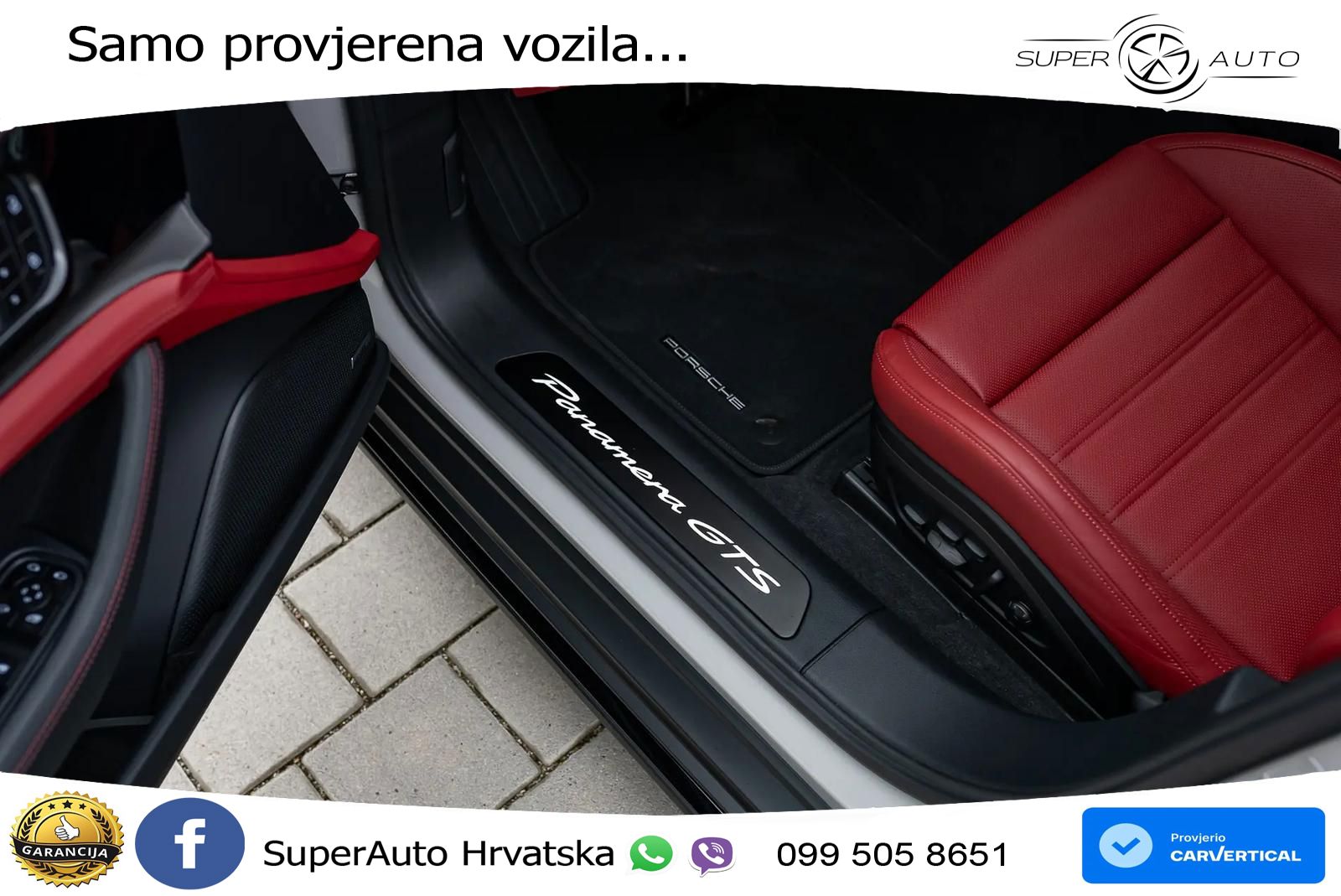 Porsche Panamera GTS 4.0 V8 (500 KS) PDK LED+GR SJED+ACC