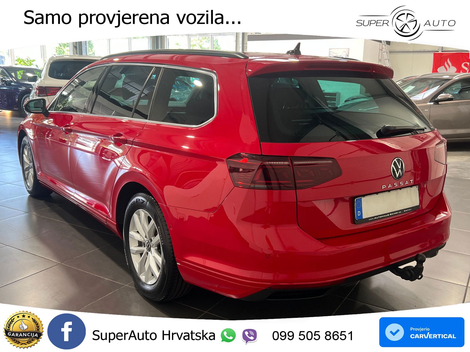 Volkswagen Passat Variant 1.5 TSI (150 KS) DSG ACT LED+GR SJED+ACC