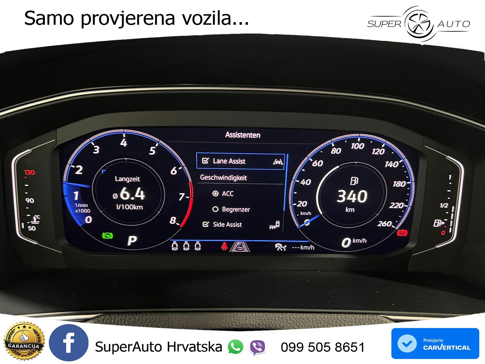 Volkswagen Passat Variant 1.5 TSI (150 KS) DSG ACT LED+GR SJED+ACC