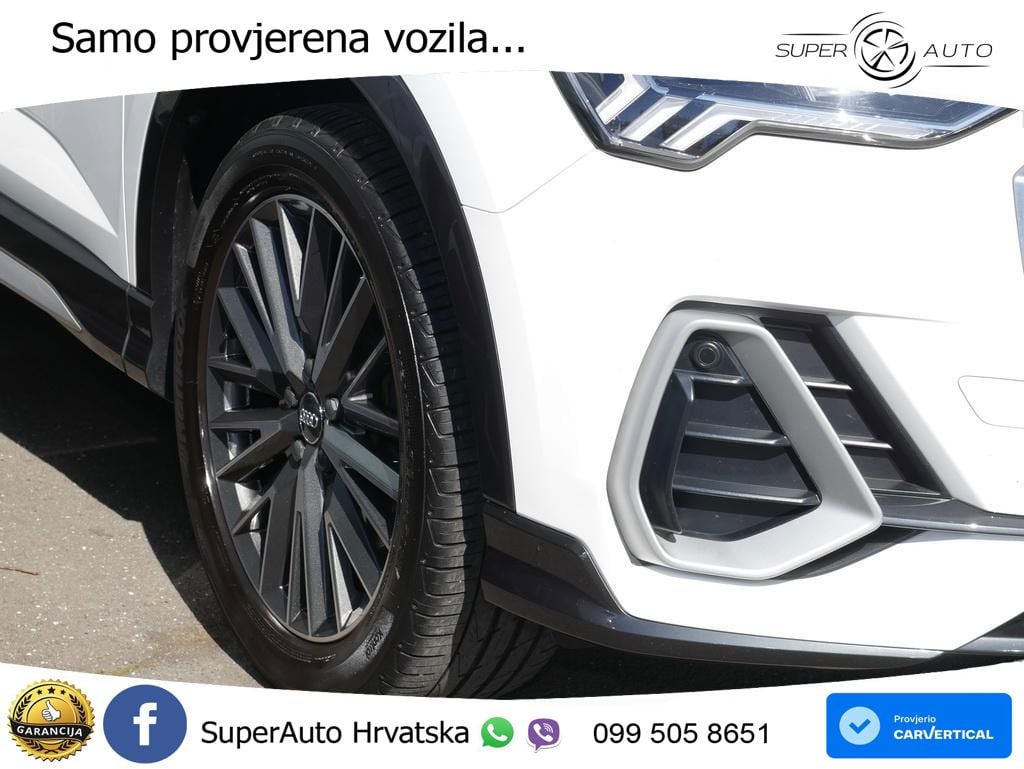 Audi Q3 Sportback 40 TFSI (190 KS) quattro S tronic S line LED+GR SJED+ACC