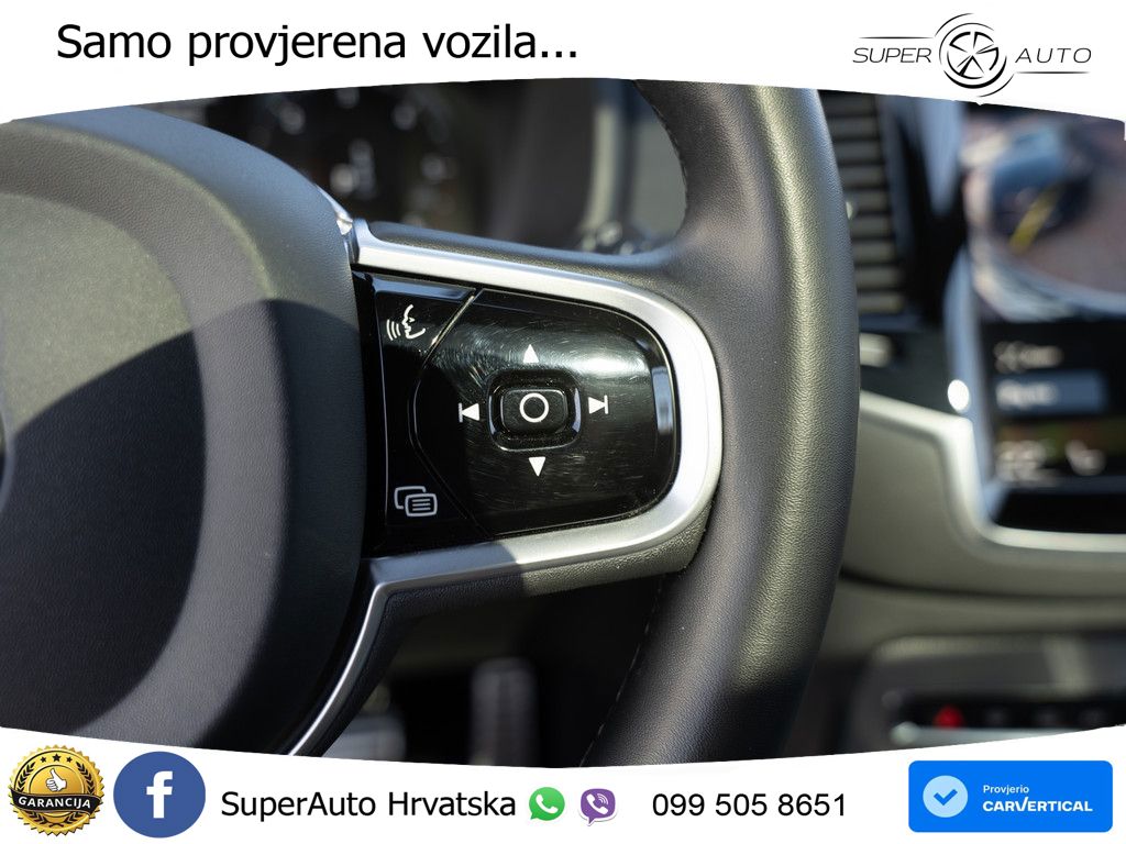 Volvo XC90 2.0 B5 Diesel AWD Automatic ZRAČNI+ACC+GR SJED+KAM+PANO