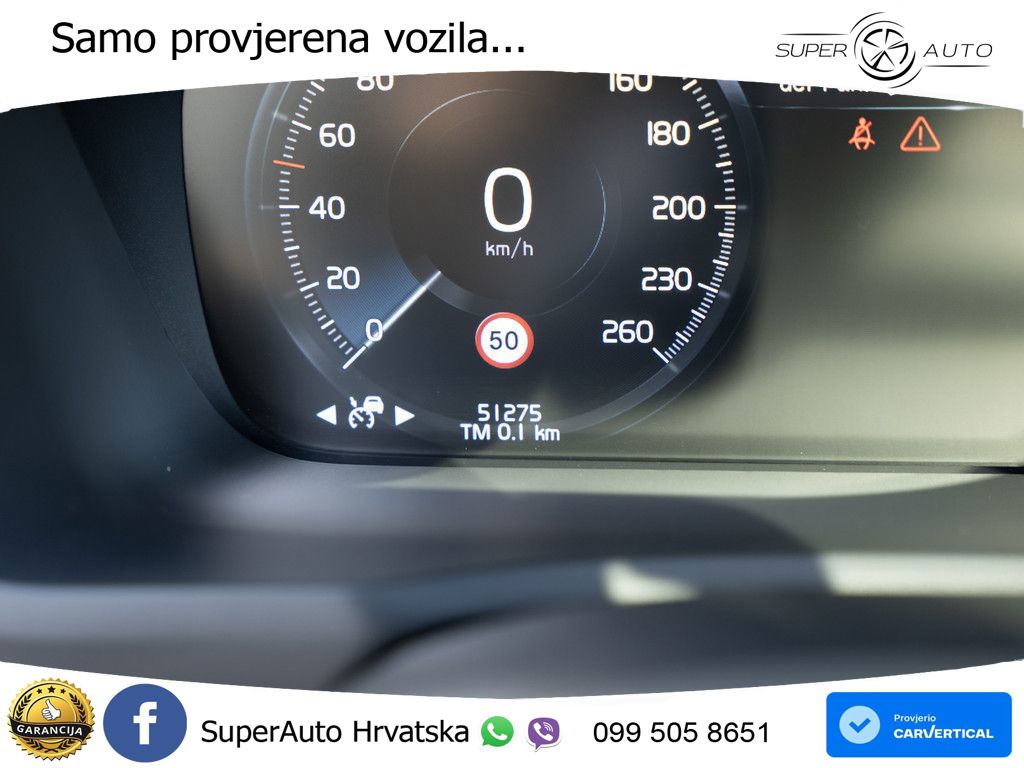 Volvo XC90 2.0 B5 Diesel AWD Automatic ZRAČNI+ACC+GR SJED+KAM+PANO