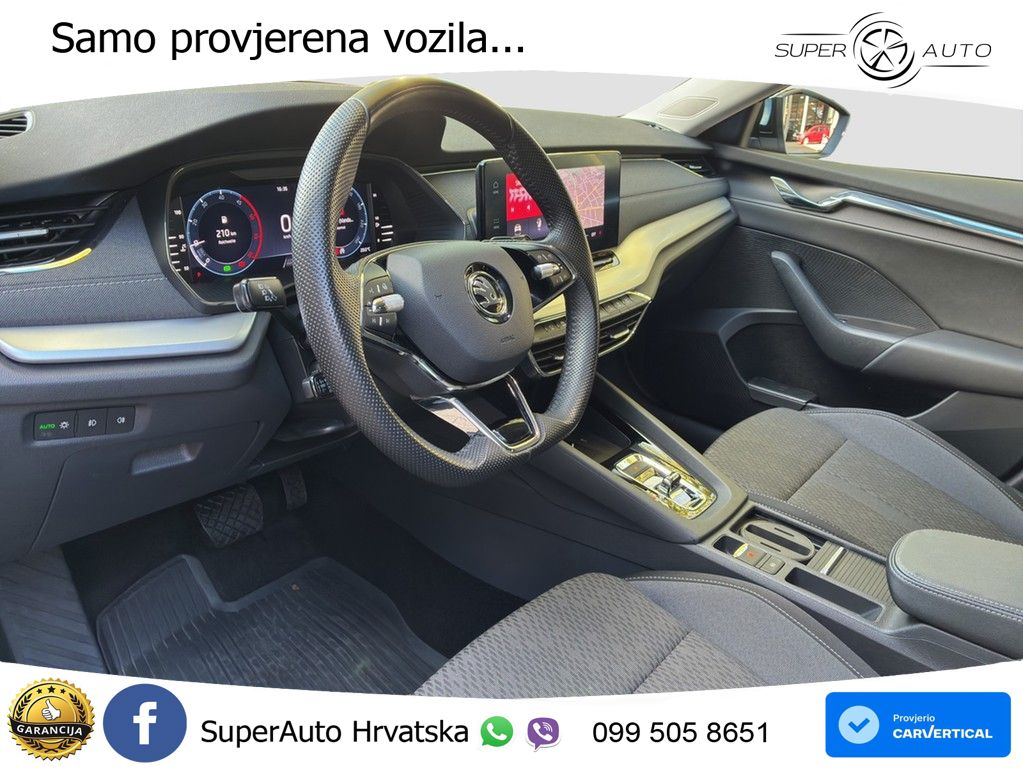 Škoda Octavia Combi 2.0 TDI (150 KS) DSG MATRIX+GR SJED+KAM