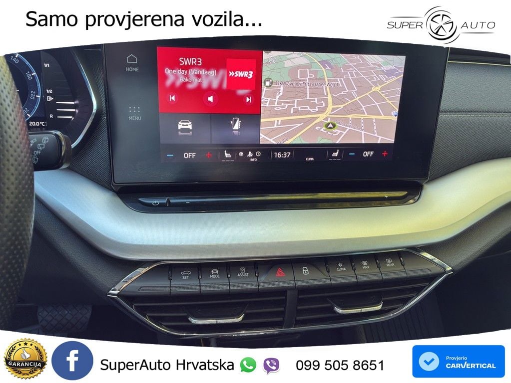 Škoda Octavia Combi 2.0 TDI (150 KS) DSG MATRIX+GR SJED+KAM